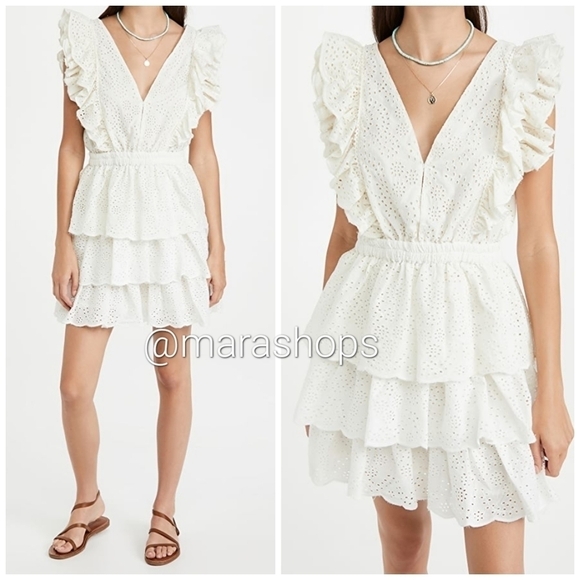Love The Label Ruffle Tiered Mini Dress - Picture 1 of 7